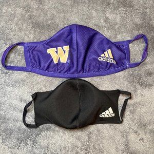Unisex Adidas Washington Huskies Reusable Masks (BRAND NEW NEVER WORN)